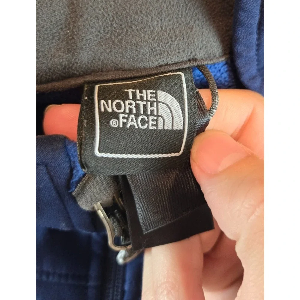 The North Face Apex Bionic Jacket‎ Mens Large Navy Full Zip Coat Hiking Utility
